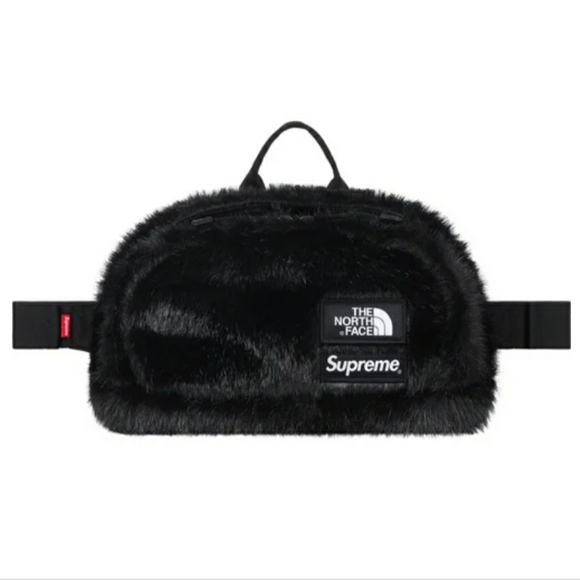 Supreme x The North Face faux fur waist bag - Picture 4 of 5